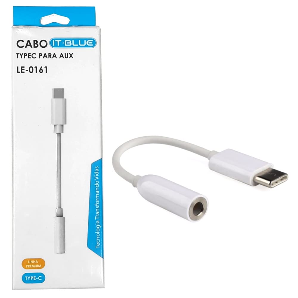 Adaptador USB-C para P2 com DAC